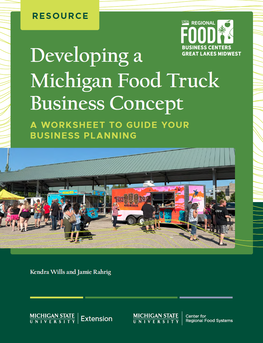 Food Truck Workbook cover
